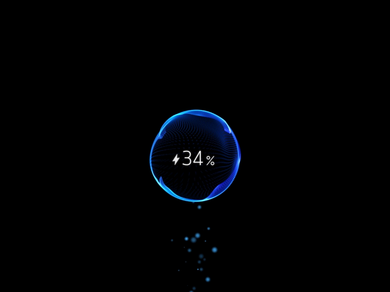 One charge. Three weeks.